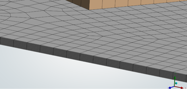 A grey tile floor with a square object in the middle

AI-generated content may be incorrect.
